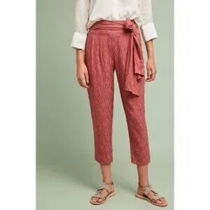 Anthropologie Ett:twa Aubade Tie‎ Waist Pants Size 4